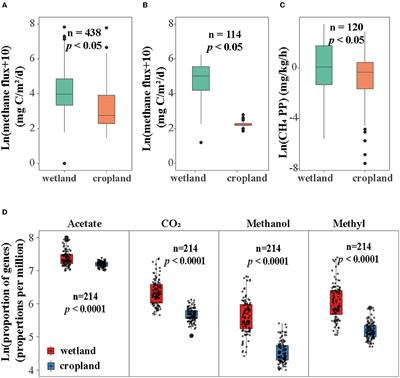 Frontiers | Metagenomic evidence of suppressed methanogenic 